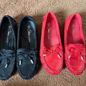 Two pairs of driving loafers in great condition